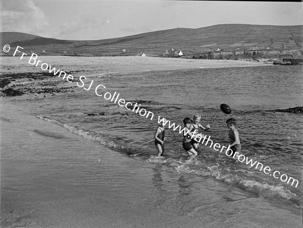 HEGARTY BOYS PLAY RUGBY BY THE SEA